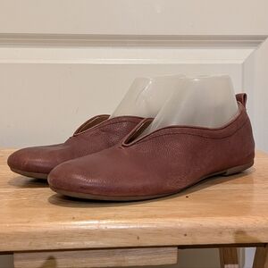 GUC Lucca Lane 8.5 Bayla Brown Leather Flats